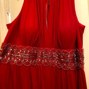 Sexy Red Formal gown